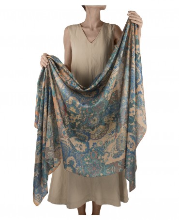 Палантин Женский SN40-MILLESIME/BEIGE.DORE